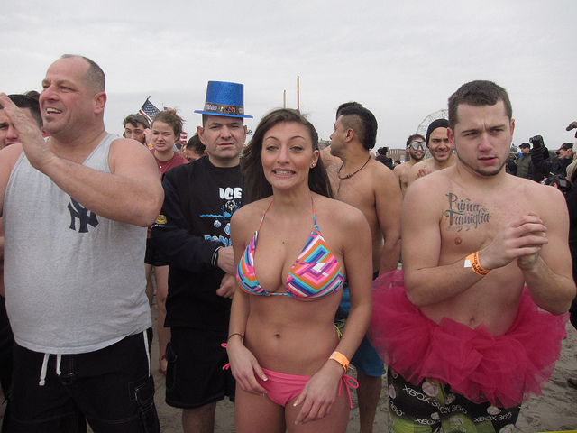 Shiver-inducing fun at the Coney Island Polar Bear Plunge
