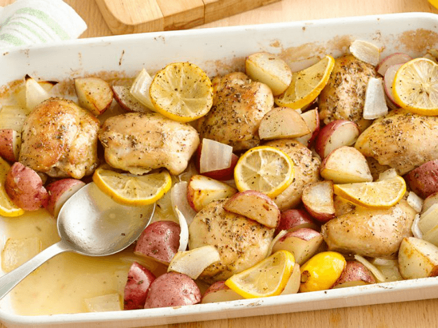 Lemon Chicken with Potatoes