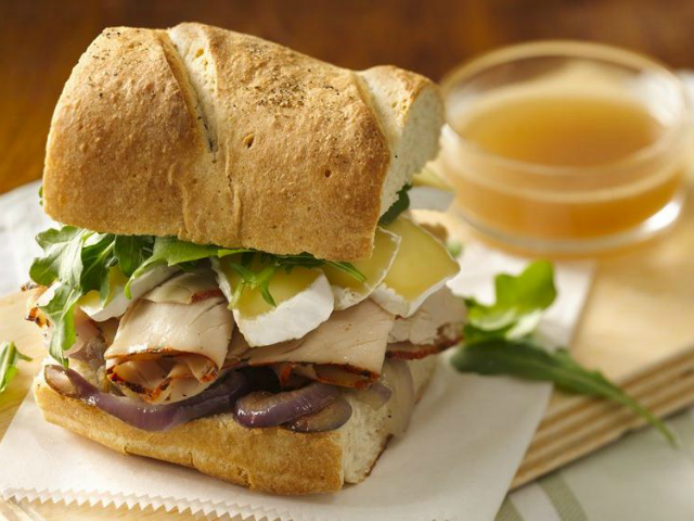 Blonde French Dip Turkey Sandwiches