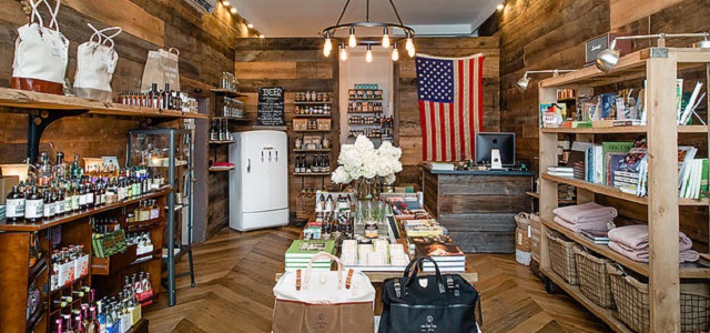 Inside the Cold Spring General Store, filled with artisan goods, books, bags and trinkets.