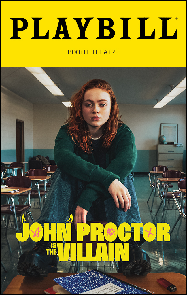 playbill of John proctor is the villian