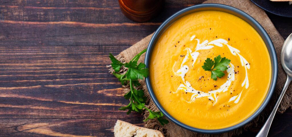 pumpkin puree soup