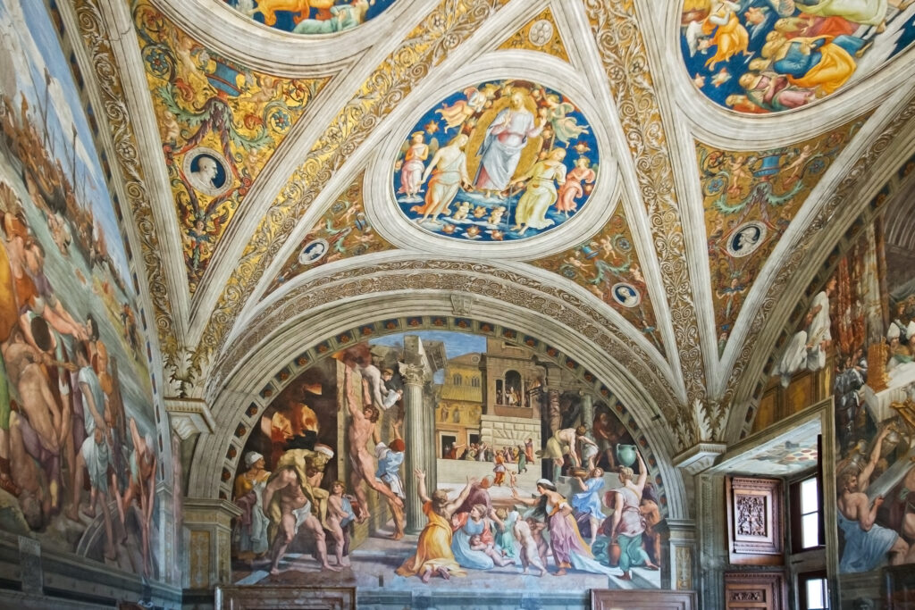 Raphael painting in the Vatican